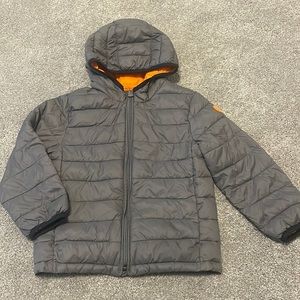 Baby GAP toddler boys size 4T hooded puffer jacket